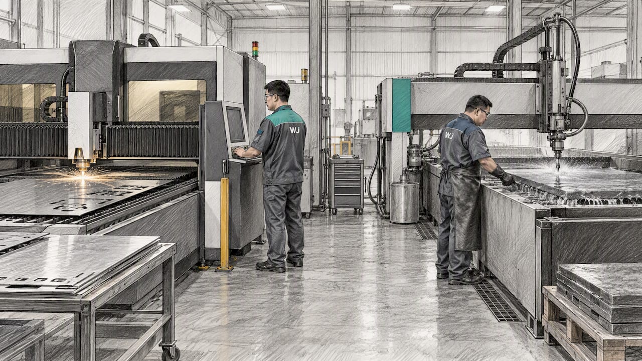 Laser Cutting vs. Waterjet: How to Choose for Your Parts Laser Cutting vs. Waterjet: How to Choose for Your Parts