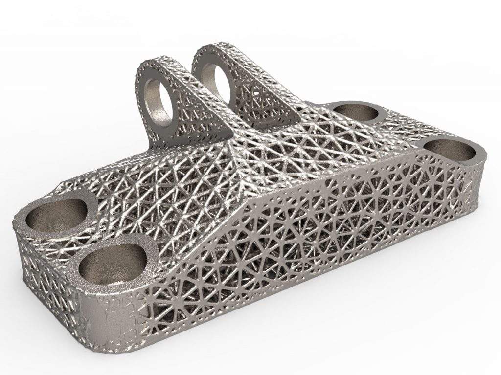 齐乐实业 | 什么是3D打印的晶格结构？