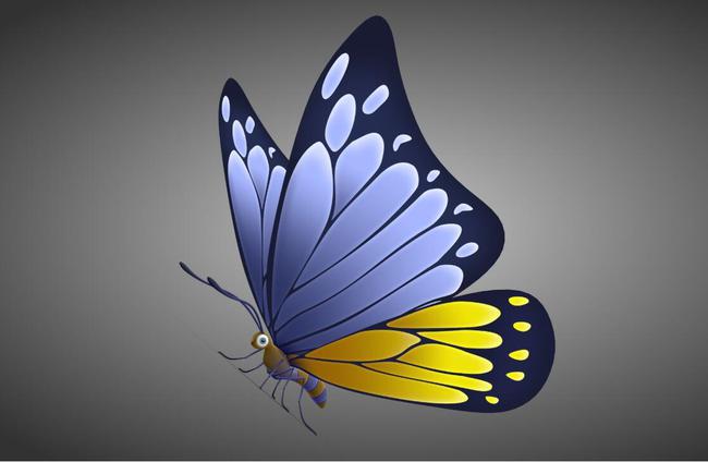 科学家用3D打印技术生产出可见光谱所有颜色的蝴蝶