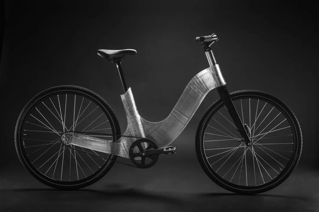 可完全回收，全球首款3D打印一体式聚碳酸酯自行车车架