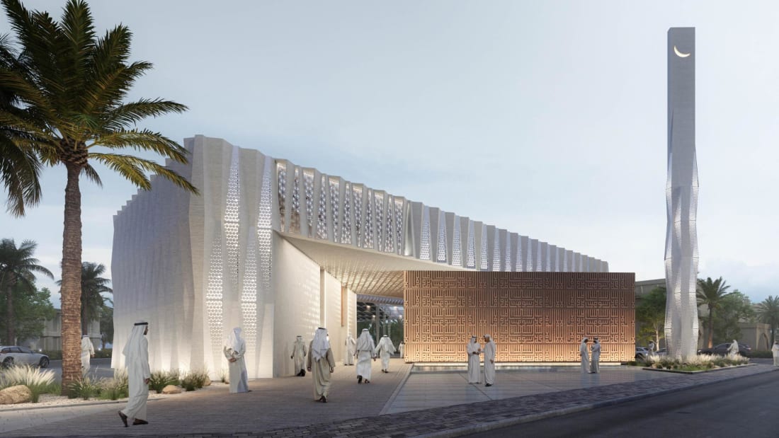 马上动工！世界上第一座3D打印清真寺将在迪拜建造 