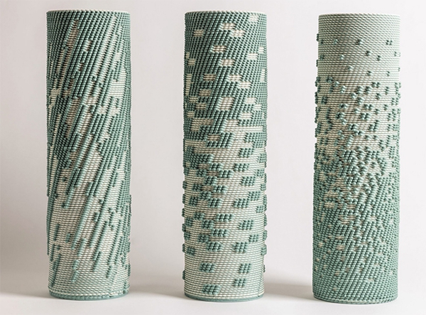 3D打印与编织艺术相结合，打造出二元序列