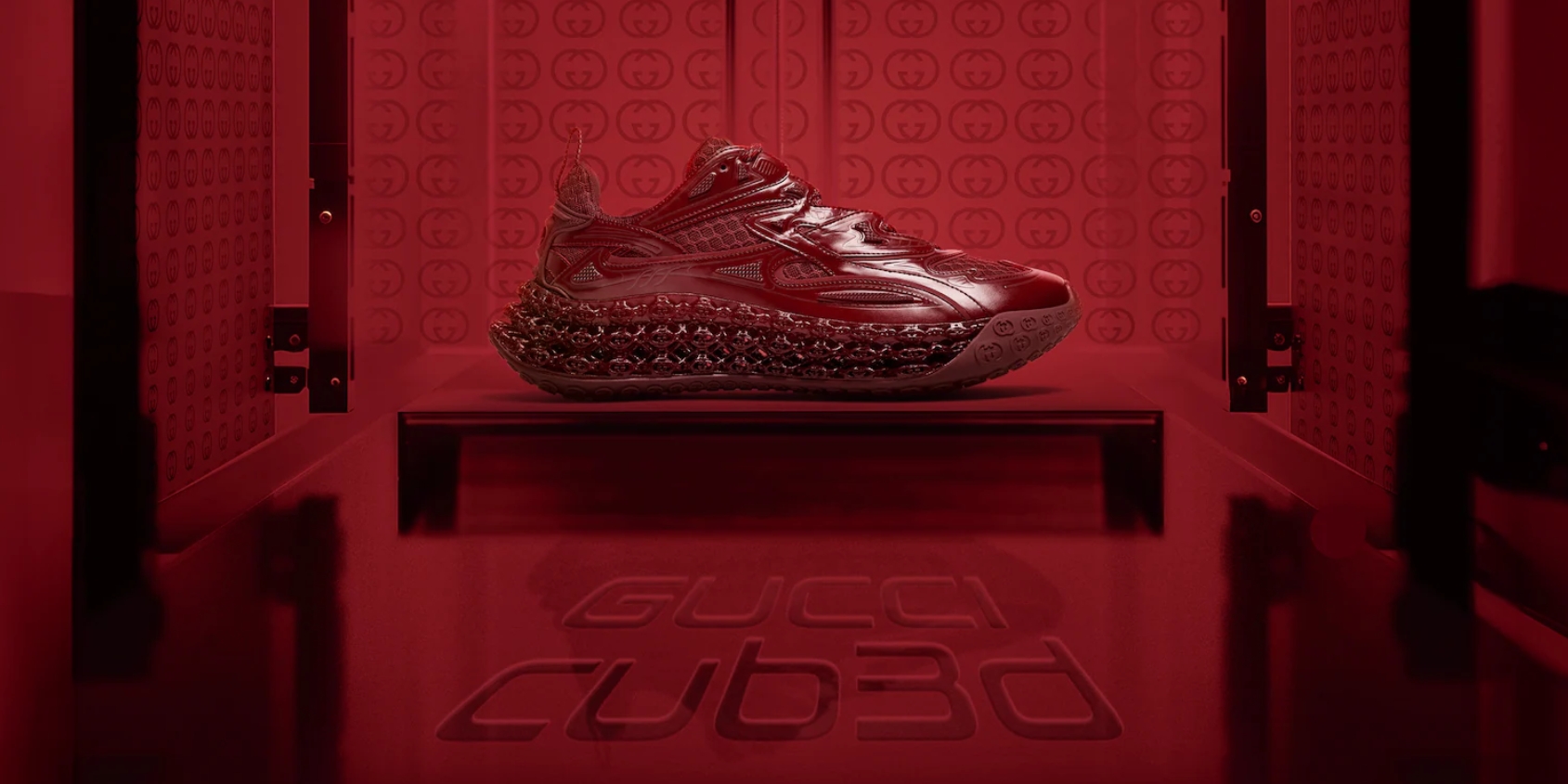 限量20双，奢侈品牌GUCCI推出3D打印运动鞋「Cub3d」