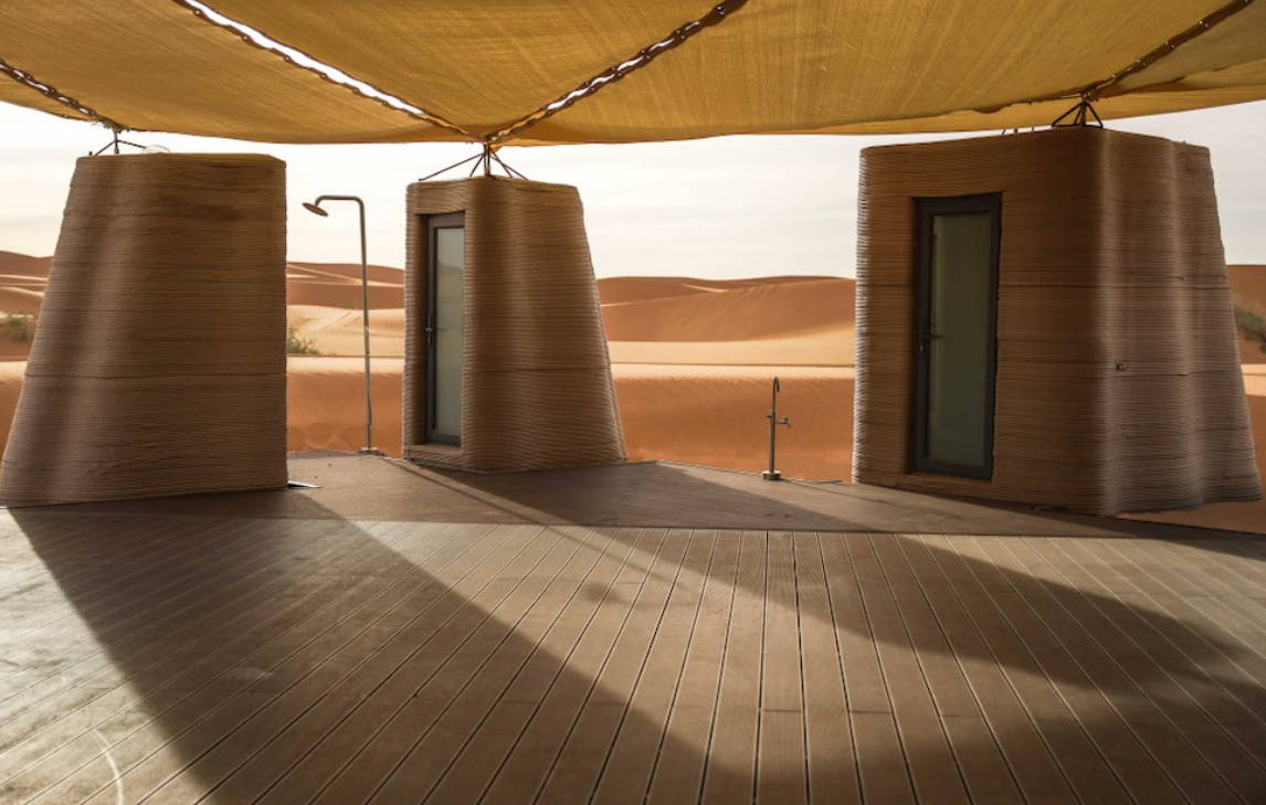 沙漠中的“方舟”：中国3D打印生态庇护所落成