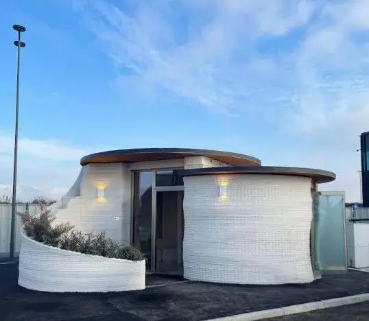 米兰机场迎来首座3D打印建筑，全程仅用3周