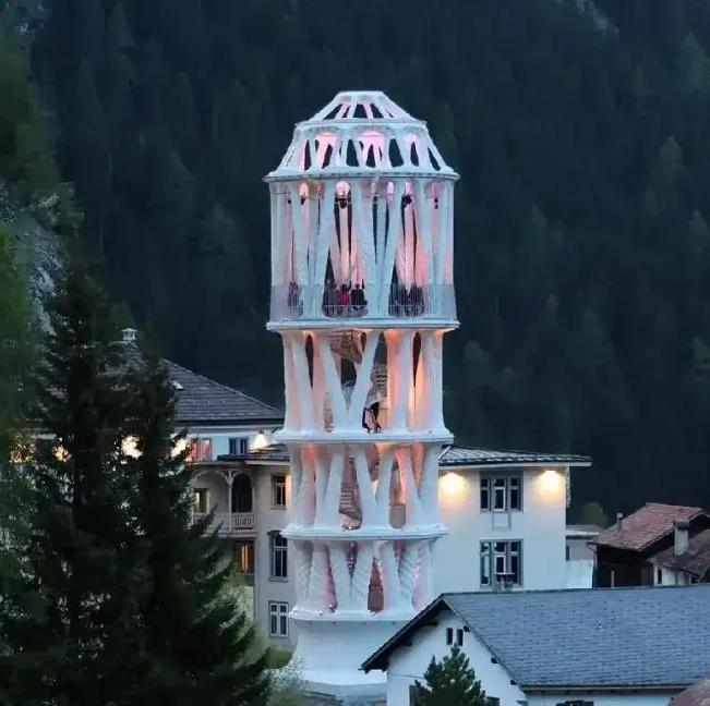 世界最高3D打印建筑，在瑞士阿尔卑斯山落成