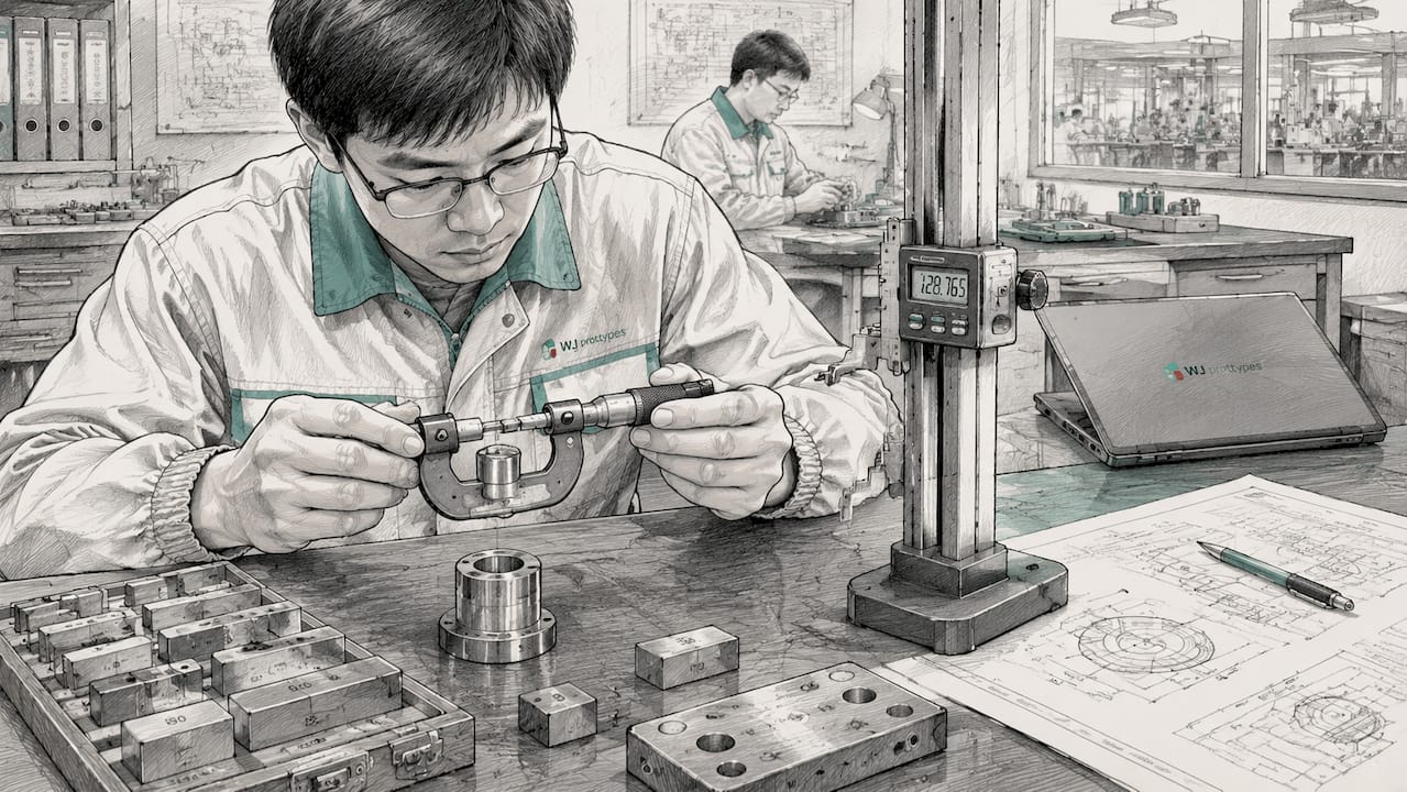 Hands measuring part with micrometer tool